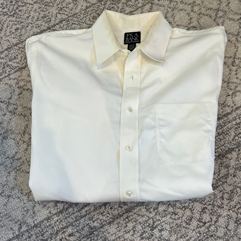 Jos. A Banks button down cream